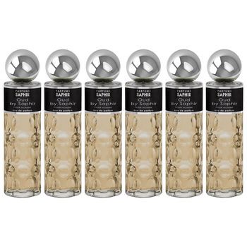 Pack De 6 Eau De Parfum Hombre Saphir Oud 200 Ml