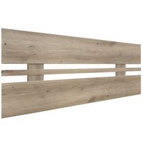 dhome cabecero roble 95cm horizontal estilo ancho madera reciclada dm herrajes incluidos 95cm horizontal ancho roble