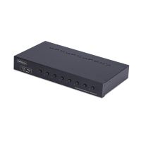 switch kvm startechcom r8ad122-kvm-switch 8 puertos displayport 4k 60hz usb rack 1u