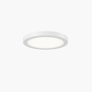 Lámpara de techo led de aluminio blanco