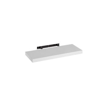Estante de pared flotante blanco de 60 cm