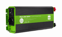 inversor corriente dc-ac gembird coche de onda sinusoidal pura de 12 v 1000 w