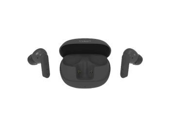 Auriculares True Wireless - Vieta Done 5, Autonomía 25 h, Cancelación activa de ruido ANC, Bluetooth, Negro