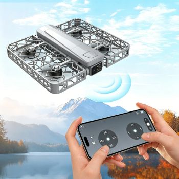 GGIRC S161 MAX GPS Sigue Me 5G WiFi FPV con 2.7K HD doble cámara gimbal servo posicionamiento TOF controlado por APPProt