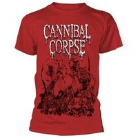 cannibal corpse camiseta pile of skulls para hombre