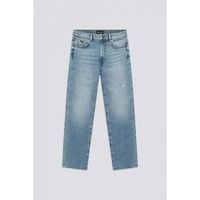 gas jeans greg straight 51ml-355989020159 stone wash para mujer