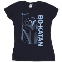 disney camiseta manga larga the mandalorian para mujer