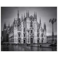 legendarte - cuadro lienzo impresion digital - la catedral de milan - decoracion pared cm 60x75