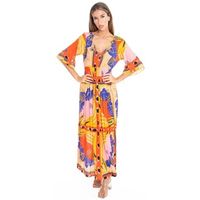 isla bonita by sigris vestido largo vestido largo midi para mujer