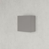 pensile cubo color tortora 30x30cm