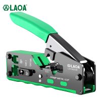 laoa-alicates de prensado de red 6p 8p engarzadora de cables multifuncion cat567 pelador de cables herramienta de prensado de cables de red 