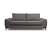 sofa 3 plazas fijo gris oscuro bosco