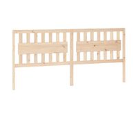 vidaxl cabecero de cama madera maciza de pino 2055x4x100 cm