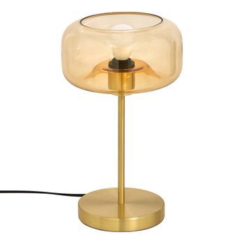Lámpara Ophia Con Forma De Seta, 35 Cm De Altura, Dorada - Atmosphera Createur D'interieur