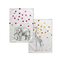 savanna pano de cocina 2 ud 70x50 cm