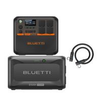 kit estacion de energia bluetti ac200pl  bateria de expansion b500k 7424 wh