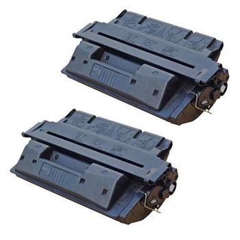 Compatible Multipack HP LaserJet 4050 USB-Mac Printer Toner Cartridges (2 Pack) -C4127X