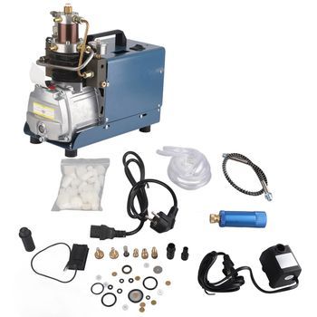 Bomba De Compresor De Aire Eléctrico De Alta Presión 30mpa/4500psi Para Suministros Industriales Zw‐007lt