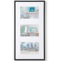 marco de fotos new lifestyle negro 3x10x15 cm walther design