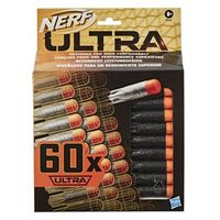 nerf ultra recarga 60 dardos - lanza dardos - 8 anos