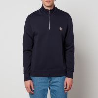 ps paul smith logo-appliqued cotton jumper - l