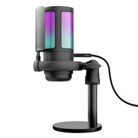 trust gxt 238 auron negro microfono para crear podcasts