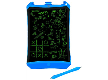 Pizarra electrónica - Woxter Smart Pad 90, 9”, Cristal líquido, Lápiz incluido, Azul