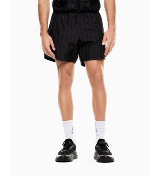 EA7 para hombre. 7M001354_AF21229 Pantalones Cortos Ventus+ M Negro (M), Deportivo, Sportswear, Multideporte, Poliéster