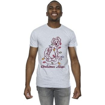 Disney Camiseta Lady And The Tramp para hombre