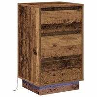 mesita de noche  armario de noche  mesa de noche con cajon madera vieja 39 x 345 x 65 cm