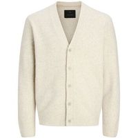 jack  jones chaqueta de punto 12289068 blasimon-silver lining para hombre