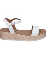 sandalias comodo de mujer sparwoman 5700 color blanco 40
