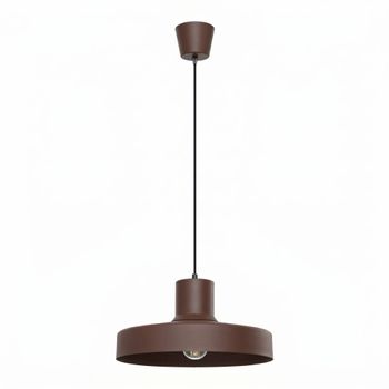 Lámpara colgantes marrón acero alt. 120 cm