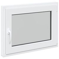 ventana de sotano oscilante y abatible risor 80 x 50 cm vidaxl