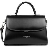 lancaster bolso de mano bolso con solapa y cierre suave even negro para mujer