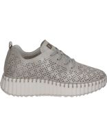 zapato con plataforma plateado dangela dog28234 36