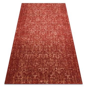 Alfombra Wool Jade 45015/300 Ornamento Rojo / Beige Osta 140x200 Cm