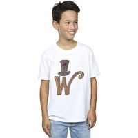 willy wonka tops y camisetas w logo hat para nino