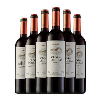 Pinord Vino Tinto Clos De Torribas Penedès Crianza 75 Cl 13% Vol. (pack De 6 Unidades)