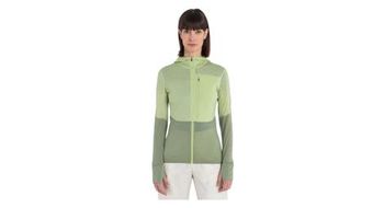 Forro polar icebreaker mujer merino 200  p  strong  realfleece desc  strong   p ender verde