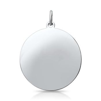 Colgante de acero inoxidable grabable