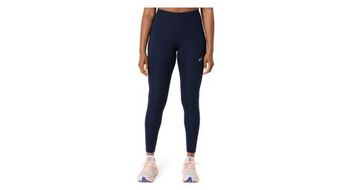 Mallas asics road azul mujer