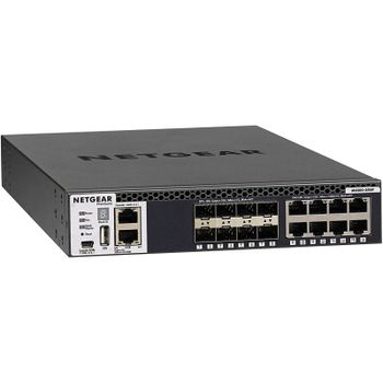 Netgear XSM4316S-100NES Switch de Red 16 Puertos 1024 MB Negro