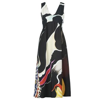 Desigual Vestido largo JAPAN OPART LACROIX para mujer