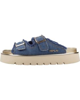 de REPLAY SANDALIAS MUJER MODELO MUDDY COLOR AZUL DENIM