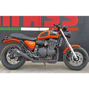 Sistema de escape Triumph Thunderbird 900 Mass Cafe Racer 3-1