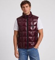 ax armani exchange para hombre xm003475af23755u6004 chaleco plumon soft granate l casual poliamida