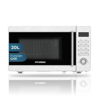 Microondas Hyundai HME207DGI00 20 Litros 700 W con Grill y Auto Cooking