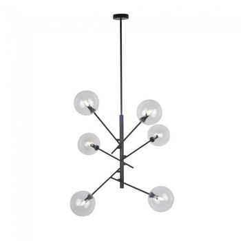 Lámpara de techo onet negro (6 luces)