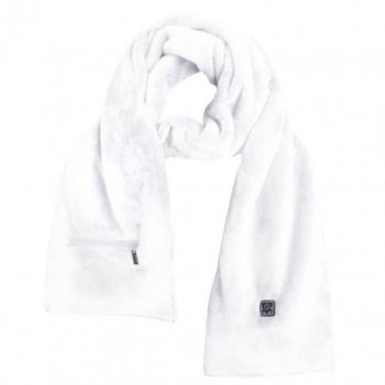 Glovii Ga1w Protección Corporal Para Deportes De Invierno Heated Scarf Esquiar, Snowboard Unisex Poliéster Blanco